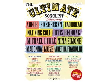 Livro The Ultimate Songlist (Inglês)