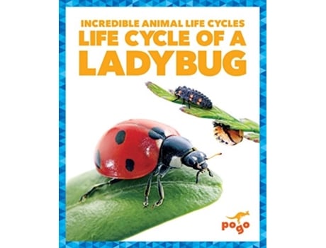 Livro life cycle of a ladybug de karen latchana kenney (inglês)