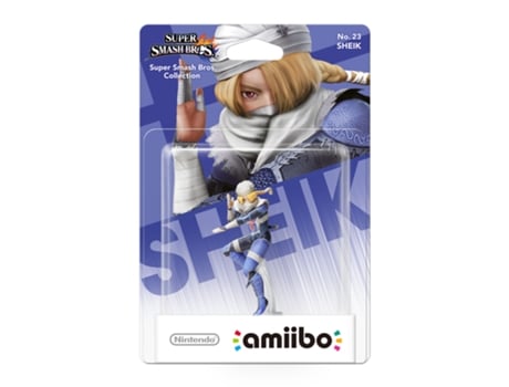 Figura Amiibo Wii U Sheik