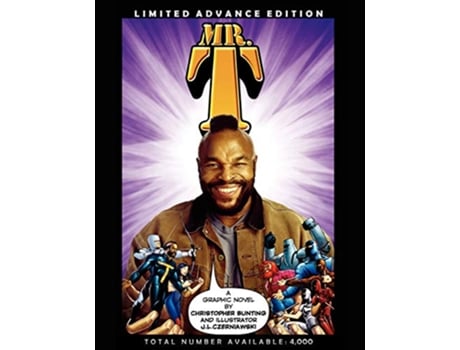 Livro Mr T Limited Advance Edition Graphic Novel de Christopher Bunting (Inglês)