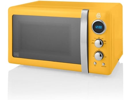 Microondas SWAN SM22030YELN (20L - Sem Grill - Amarelo)