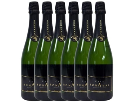 Espumante INVIOSA Inviosa Bonaval Macabeo Brut Cava (0.75 L - 6 unidades)