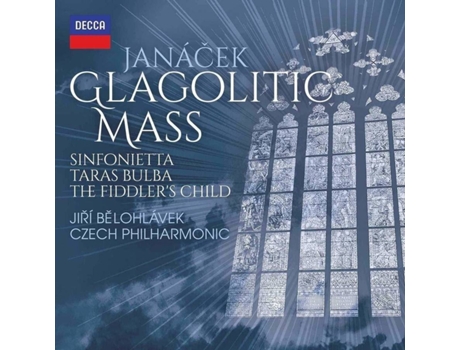 CD Janácek: Glagolitic Mass, Taras Bulba, Sinfonietta, The Fiddlers Child -por Jiri Belohlavek/Czech Philharmonic