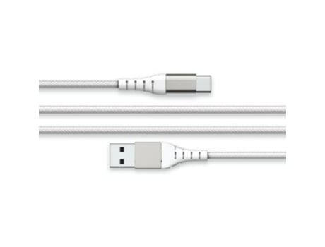 FORCE POWER Cabo Usb A/Usb C Reforçado 3M 3A Branco Branco