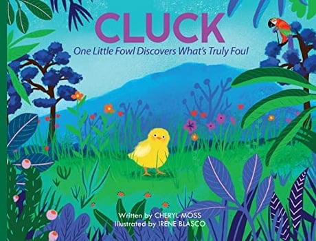 Livro Cluck de Cheryl Moss (Inglês - Capa Dura)