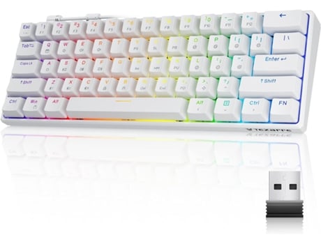 Bluetooth 4G Usb 60% Mekanik Oyun Klavyesi Rgb Hotswappable Pbt Keycaps UISAVE