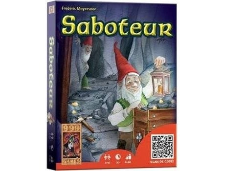 Jogo de Tabuleiro  Saboteur (Idade Mínima: 8)