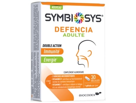 Symbiosys Defesa Adultos 30 Cápsulas BIOCODEX