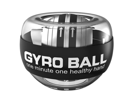 Wrist Power Ball kg Auto-Iniciante Grip Ball Masculino Braço Força Pulso Metal 200 Quiet Centrifugal Fitness Dispositivo de Força de Pulso Preto