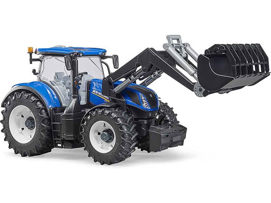 Trator de Brincar BRUDER New Holland T7.315 com pá (Idade Mínima: 3 -  Transportes)