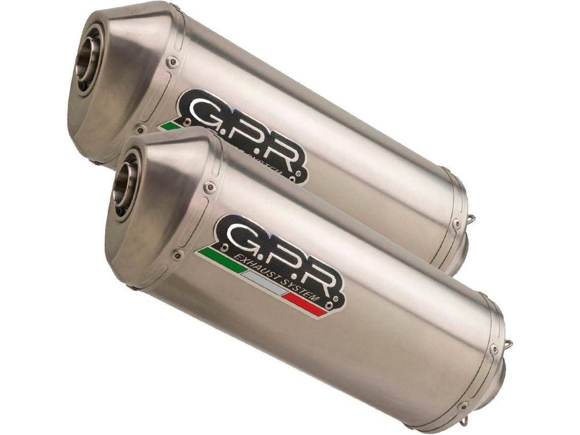 Silenciador GPR EXHAUST SYSTEMS Satinox Dual Slip On Sl Falco 1000