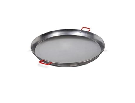 Paellera valenciana de 70 cm. pulida para  25 personas