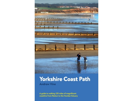 Livro yorkshire coast path de andrew vine (inglês)