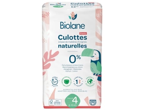 Calcinha Natural Tamanho 4 8-15 kg BIOLANE