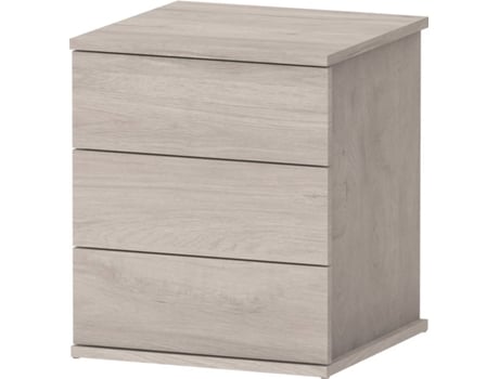 Mesa de Cabeceira MUEBLES PITARCH Dana (Castanho - Melamina - 48.5x41x40 cm)