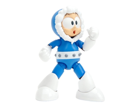 Figura Jada Toys MEGA MAN Ice Man Figura de Ação 4.5