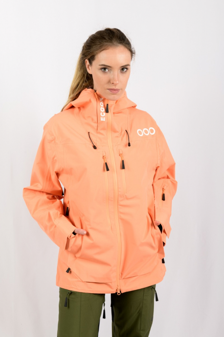 Casaco de Ski para Mulher ECOON SPORT ECOExplorer Preto (Tamanho: L)