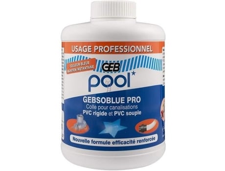 Pool'Gebsoblue Pro Cola Especial de Pvc para Piscinas GEB