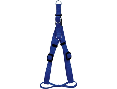 Arnês para Cães  Lisa Clássico (Azul - M - Nylon)