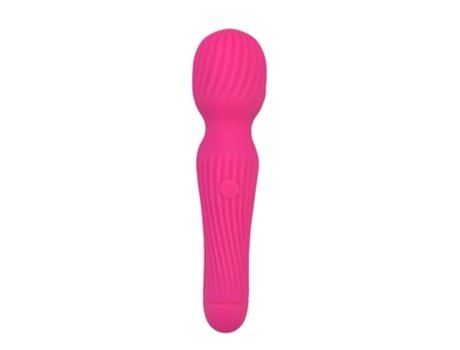 Vibrador de silicone sem fio listrado de 10 velocidades para mulheres (vermelho) OEMG