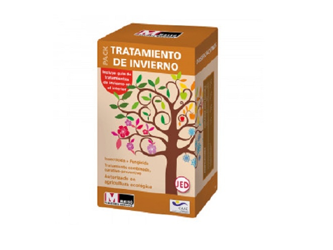 MASSÓ Pack Tratamiento Árboles Invierno Jed Sobre Cobre Nordox 25 Gr Aceite Insecticida 250 Cc