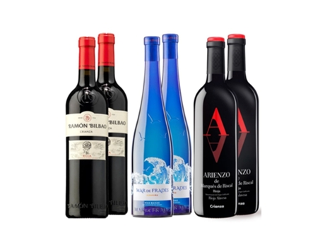 Pack 6 Garrafas Super Ventas CAMPOLUZ ENOTECA