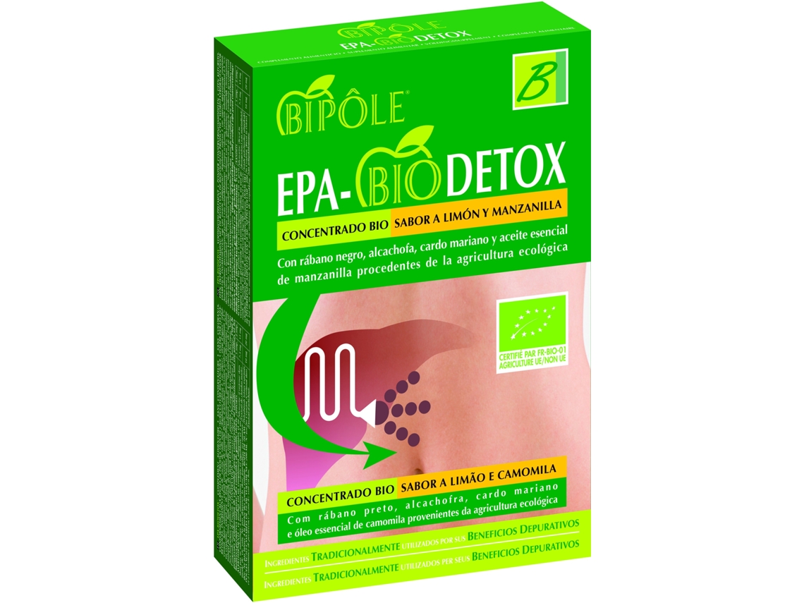 Suplemento Alimentar Intersa Epa Bio Detox 20 Ampolas Worten Pt