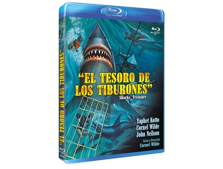 Blu Ray Sharks' Treasure 1975 - El Tesoro de Los Tiburones Bd-R