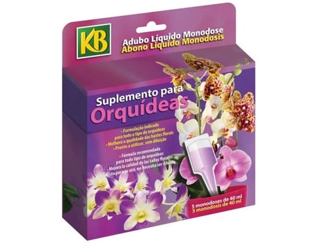 Adubo Suplemento Orquídeas Monodoses