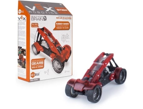 Construção VEX ROBOTICS Gear Racer (Idade Mínima: 12 -  180 Peças)