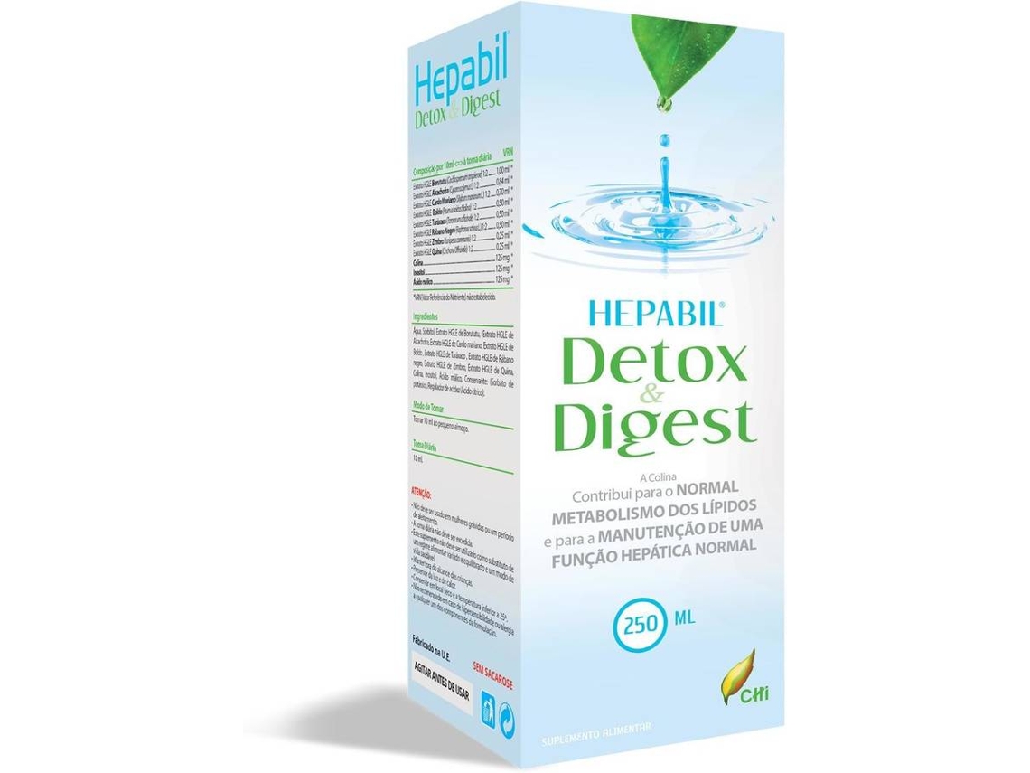 Suplemento Alimentar C H I Hepabil Detox 250 Ml Worten Pt