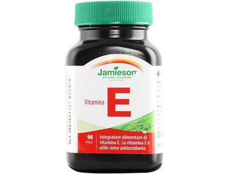 Chá JAMIESON Vitamina E (90 pérolas)