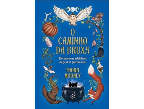 Livro O caminho da bruxa de Thorn Mooney (Português)