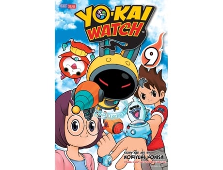 Livro yo-kai watch, vol. 9 de noriyuki konishi (inglês)