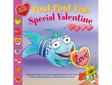 Livro PoutPout Fish Special Valentine de Deborah Diesen (Inglês)