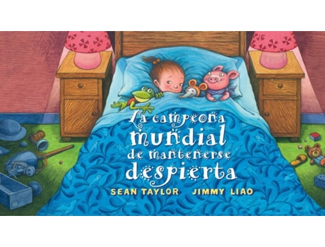 Livro La Campeona Mundial De Mantenerse Despierta de Jimmy Liao (Espanhol)