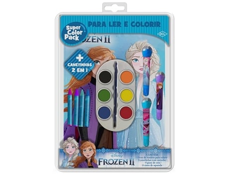 Livro Disney - Super Color Pack - Frozen 2 de Disney (Português)