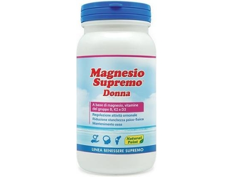 Suplemento Alimentar NATURAL POINT Mulher Suprema Magnésio (150 g de pó)