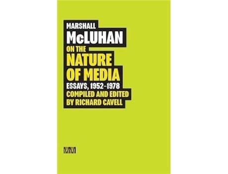 Livro on the nature of media de marshall mcluhan (inglês)