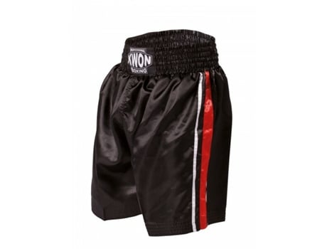 Calções Unissexo de Boxe KWON PROFESSIONAL BOXING (S - Poliéster - Preto)