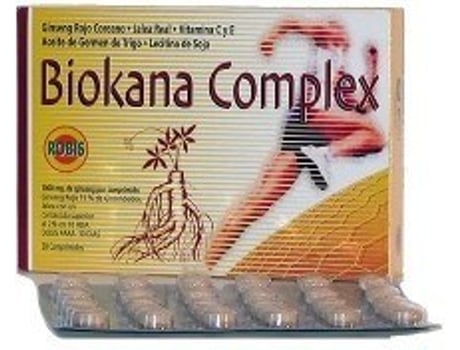 Suplemento Alimentar ROBIS Bikana Complex 1000 Mg 30 Comprimidos