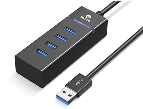 Adaptador BIAZE Hub7-1 Usb a 4Usb3.0 Abs 0.3M