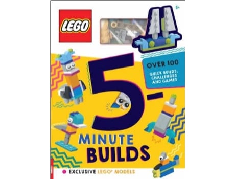 Livro Lego® Iconic: Five-Minute Builds de Ameet (Inglês)