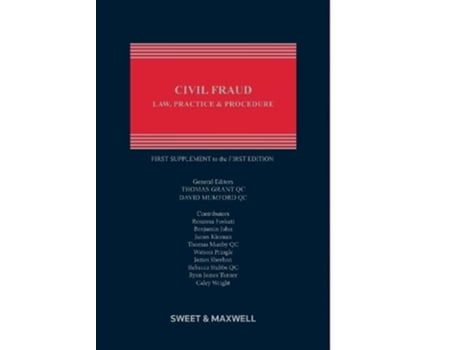 Livro Civil Fraud de Qc e David Mumford Thomas Grant (Inglês)