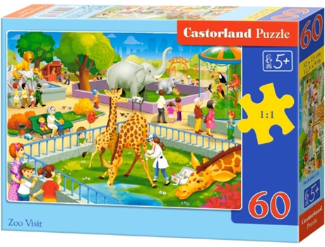 Puzzle  Zoo Visit (60 Peças)