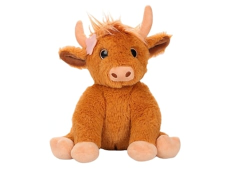 Peluche GEELY Yak Escocesa de Yak Castanho (Idade Mínima Recomendada: 1 ano)