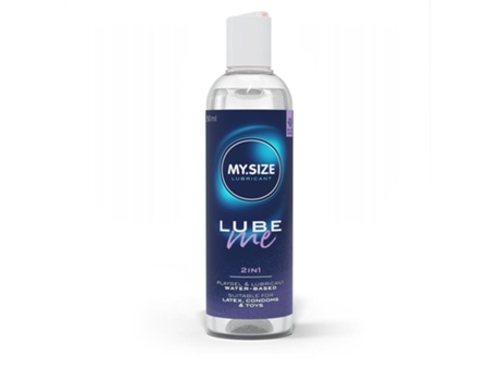 Lubrificante À Base De Água Lube Me 2 Em 1 250 Ml MY SIZE