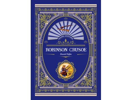 Livro Robinson Crusoe de Daniel Defoe (Espanhol)