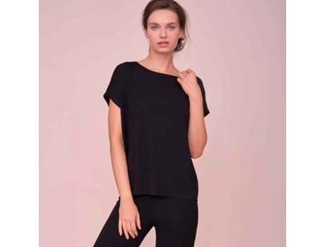 T-Shirt de Mulher HUIT Jeanne Preto (XS)