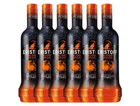 Vodca Eristoff Blood Orange 70 cl (Caixa de 6 unidades)